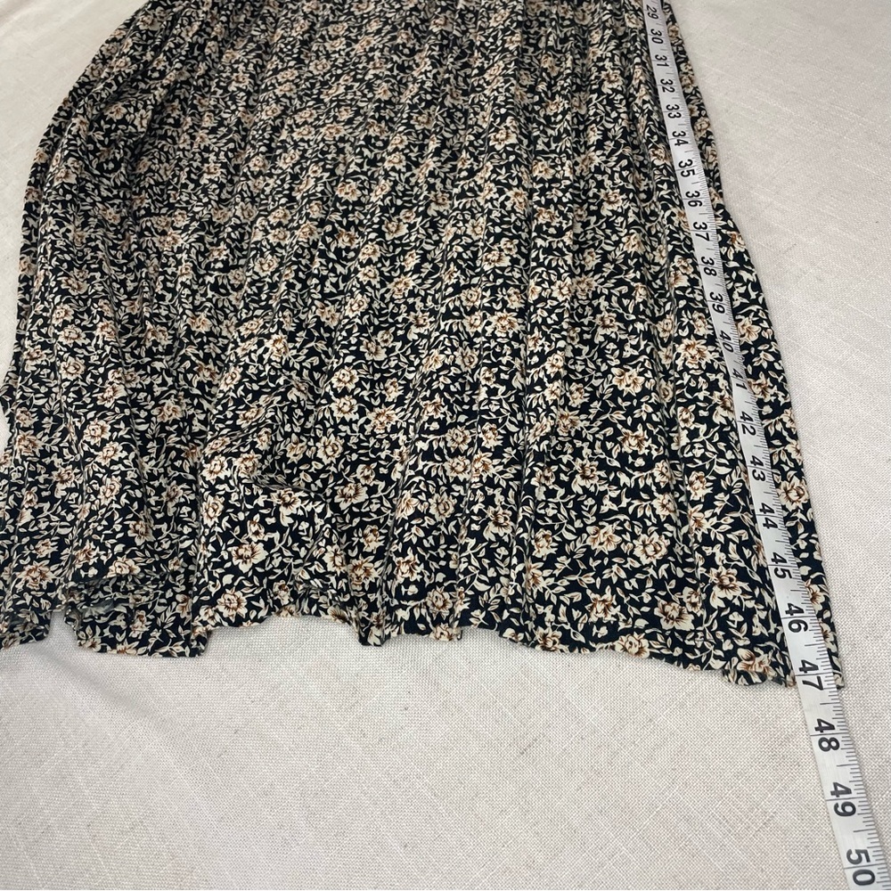 Vintage Floral Fit & Flare Coastal Cowgirl Midi Dress​ - Picture 12 of 13